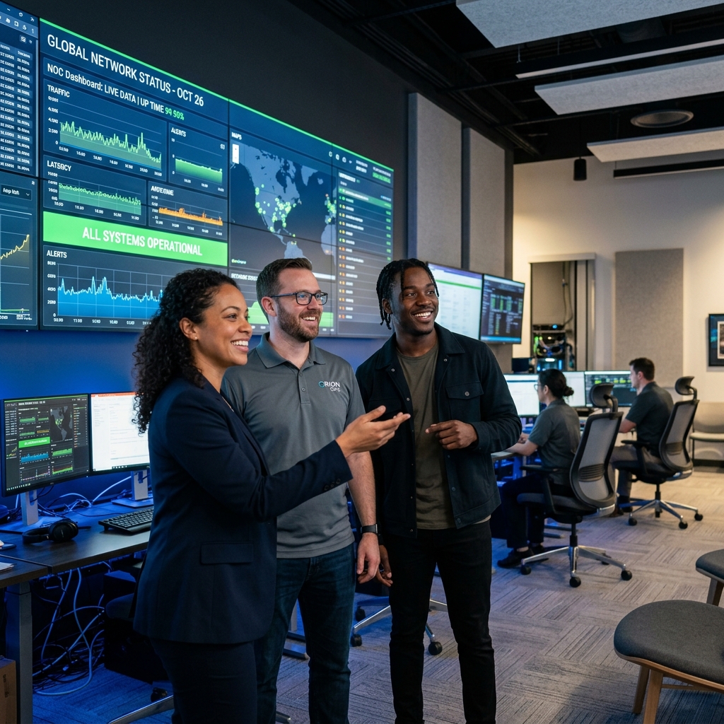 Operations team in control